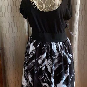 Black and White Tiana B. Dress